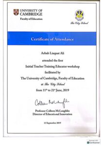 Certificate 1